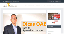 Desktop Screenshot of ajudajuridica.com